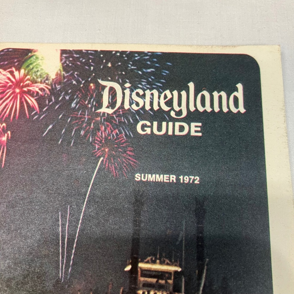 VINTAGE 1970S DISNEYLAND GUIDE SUMMER 1972‎ THEME PARK WALT DISNEY PRODUCTIONS - Picture 3 of 5